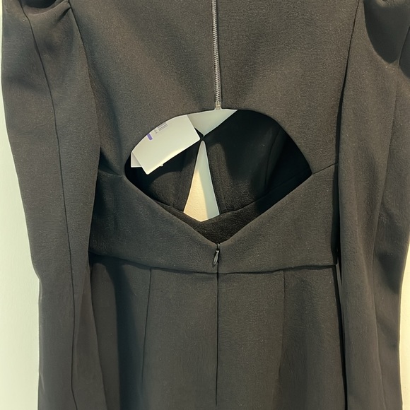 Rebecca Vallance Katie cutout crepe midi dress NWT - Picture 7 of 11